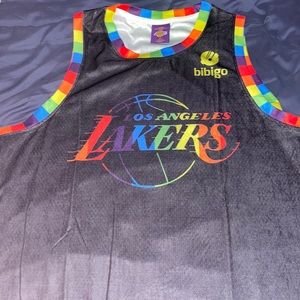 LOS ANGELES LAKERS GAY PRIDE JERSEY. $110 each or 2 for $200